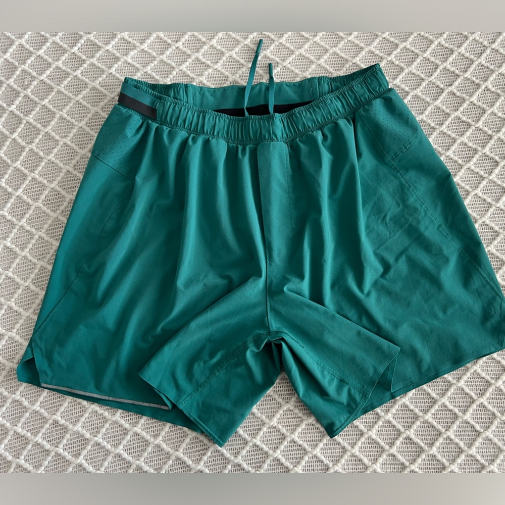 Men’s Lululemon Surge Green Shorts